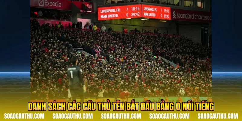 Tên Cầu Thủ Bắt Đầu Bằng Chữ O - Danh Sách Chi Tiết 2026 1 Danh sách các cầu thủ tên bắt đầu bằng O nổi tiếng