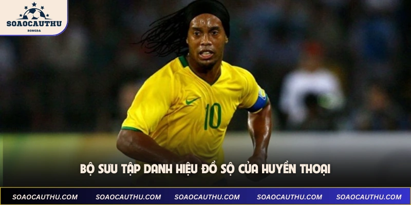 Bộ sưu tập danh hiệu đồ sộ của huyền thoại