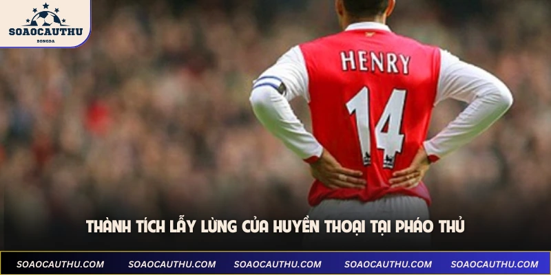 Thành tích lẫy lừng của huyền thoại tại Pháo Thủ